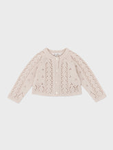 Load image into Gallery viewer, Baby Paige Knit Cardigan Cream Beige
