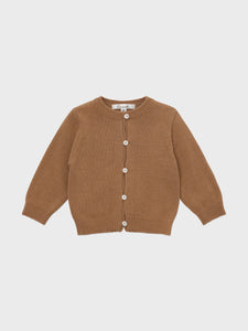 Baby Laliel Knit Cardigan Caramel