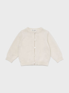 Baby Laliel Knit Cardigan Ivory