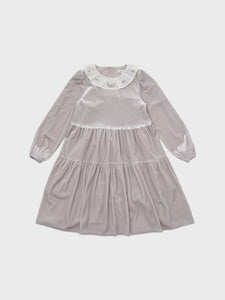Branle Velvet Dress