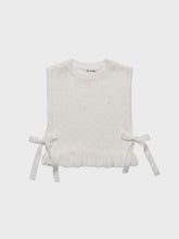 Load image into Gallery viewer, Davian Knit Vest - Vanilla White
