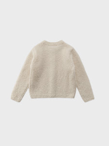 Allium Knit Cardigan - Pale Beige