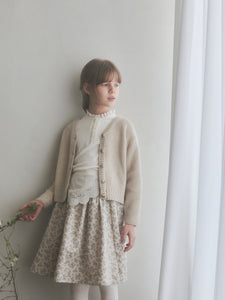 Bebello Knit Cardigan - Light Beige