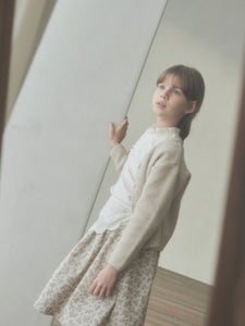 Bebello Knit Cardigan - Light Beige