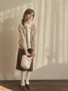 Benibla Knit Cardigan - Light Beige