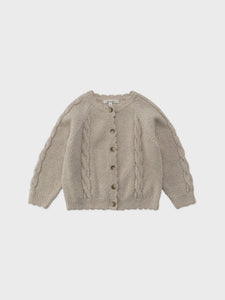 Benibla Knit Cardigan - Light Beige
