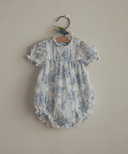 Load image into Gallery viewer, Baby Peony Romper - Blue
