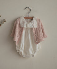 Load image into Gallery viewer, Baby Trudy Knit Cardigan - Indie Pink

