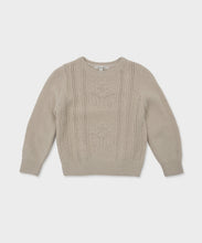 Load image into Gallery viewer, Rosalie Knit Pullover-Pale beige

