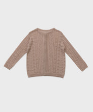Load image into Gallery viewer, Rivian Knit Cardigan - Pink Beige
