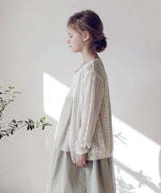 Rivian Knit Cardigan - Vanilla White