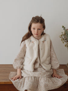 Adela Fur Vest