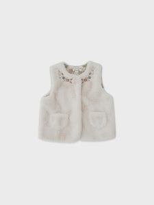 Adela Fur Vest
