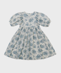 Peony Dress - Blue